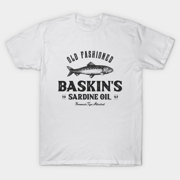 Baskin's Sardine Oil T-Shirt by NotoriousMedia